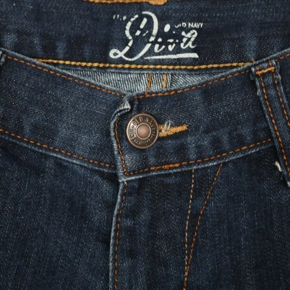 Old Navy The Diva Booty Jean‎ Shorts Dark Size 0 - Picture 5 of 7